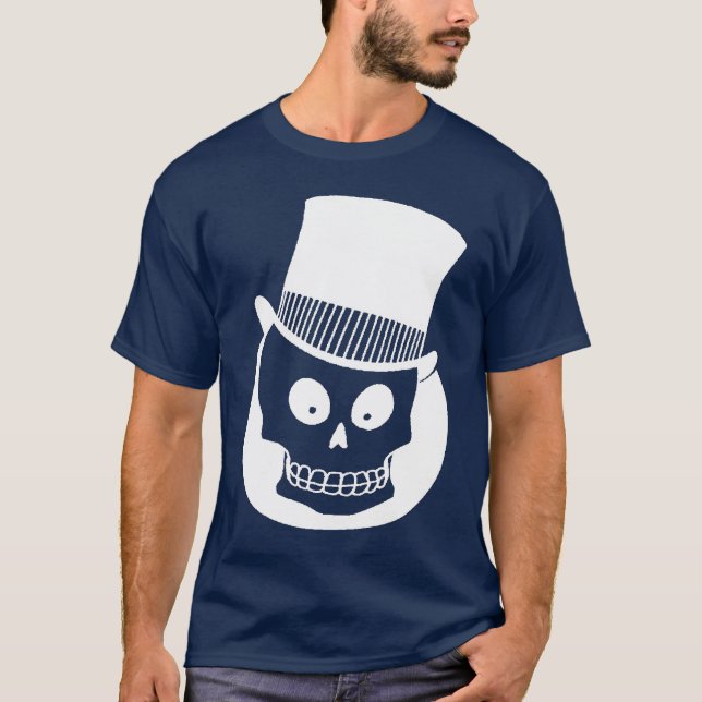 Camiseta Cavar no Chapéu Superior, adicionar texto (Frente)