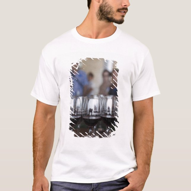 Camiseta Cave de vin Marques de Riscal, dégustation de vin (Frente)