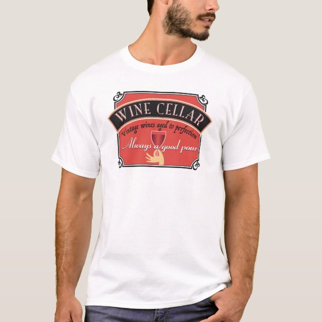 CAMISETA CAVE DE VINHO (Frente)