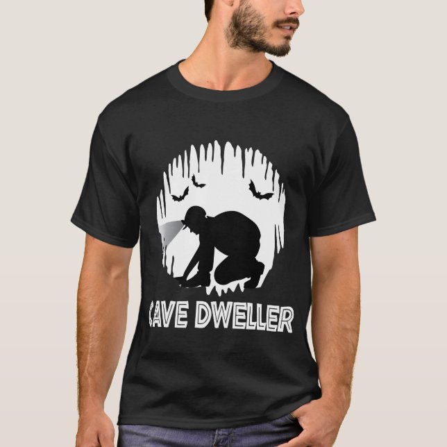 Camiseta Cave Dweller - Espeleologia Espeleológica do Espel (Frente)