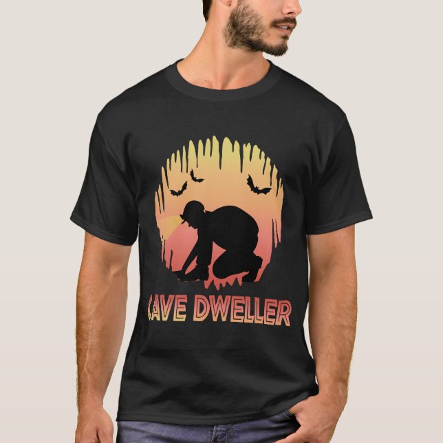 Camiseta Cave Dweller - Espeleologia Espeleológica do Espel (Frente)