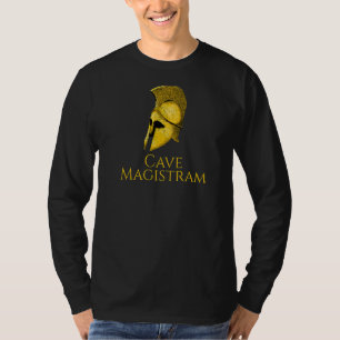 Camiseta Cave Magistram Cuidado Com O Professor Latino Lang