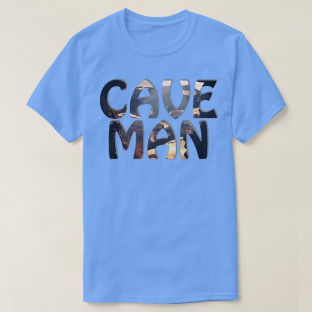 CAMISETA CAVE MAN (Frente do Design)
