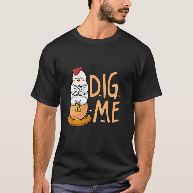 Camiseta Cave Ovos De Galinhas (Frente)
