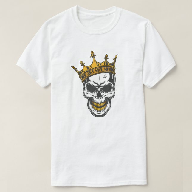 Camiseta Caveira (Frente do Design)