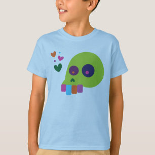Camiseta Caveira Arco Colorida