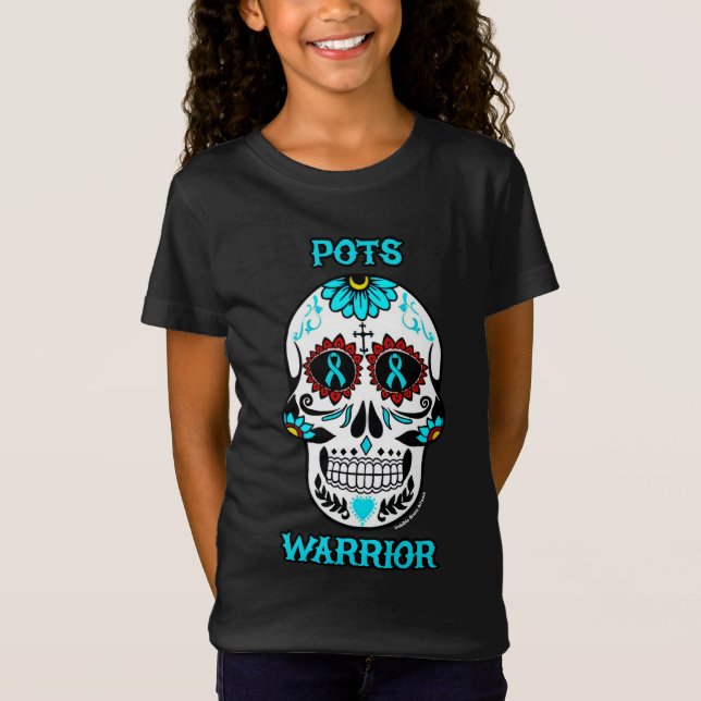 Camiseta Caveira de Açúcar/Guerreiro...POTS (Frente)