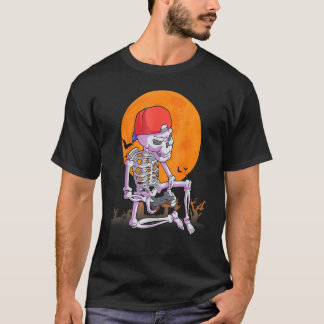 Camiseta Caveira de Gamer