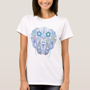 Camiseta Caveira de Great Dane Açucarada