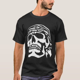 Camiseta Caveira de Pirata Aflito