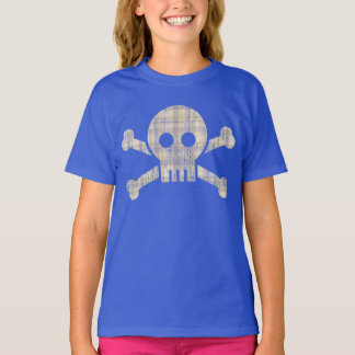 Camiseta Caveira de xadrez (vintage)