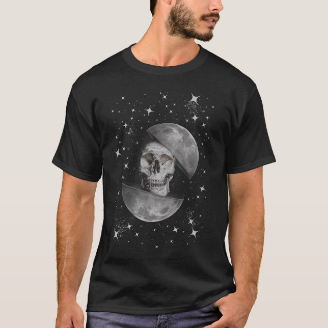 Camiseta Caveira Do Espaço (Frente)