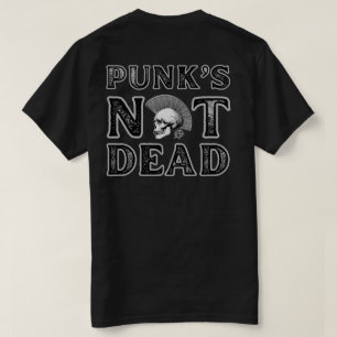 Camiseta Caveira do Punk não está Morto