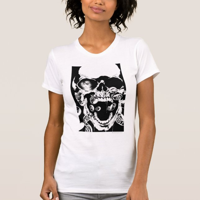 Camiseta Caveira e Anéis (Frente)