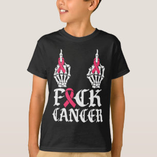 Camiseta Caveira E Crossbones Esqueleto Cancer 1