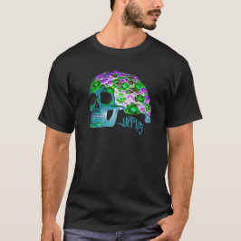 Camiseta Caveira e flor JBT 45