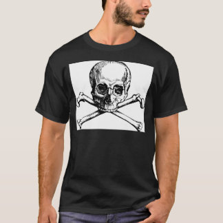 Camiseta Caveira e Ossos