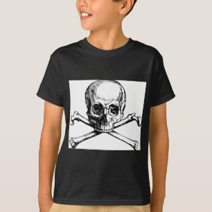 Camiseta Caveira e Ossos