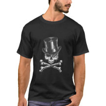 Camiseta Caveira e Ossos