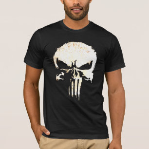 Camiseta Caveira e Ossos Inspirados pelo Biker legal