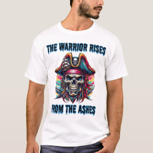 Camiseta Caveira Guerreira da Vingança: Dia dos Mortos 4