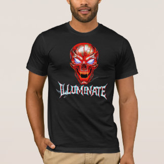 Camiseta Caveira Iluminada - Rebellion78 