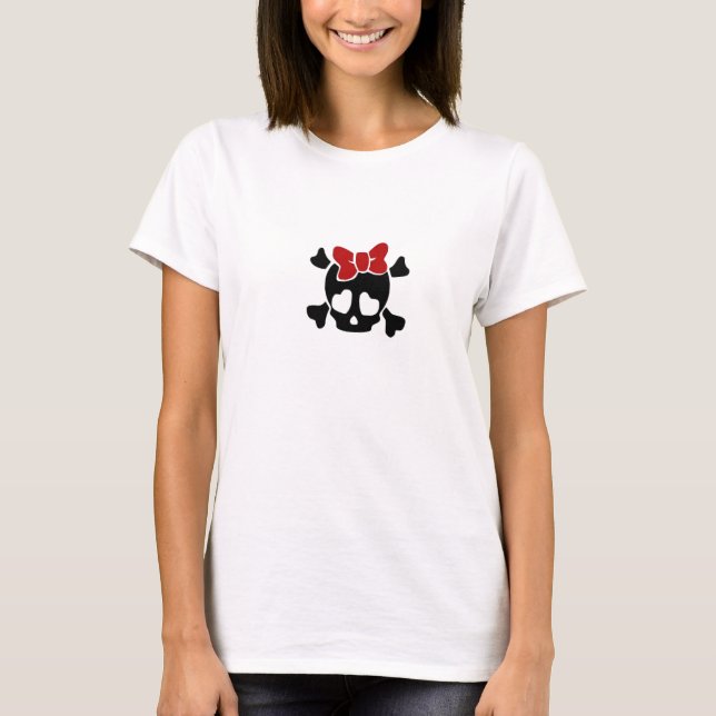 Camiseta Caveira Laço (Frente)