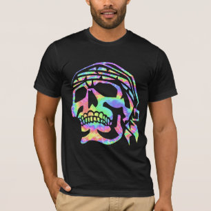 Camiseta Caveira legal Pychedelic