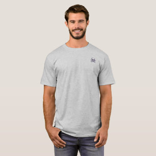 Camiseta Caveira n cinza de ossos T-shirt