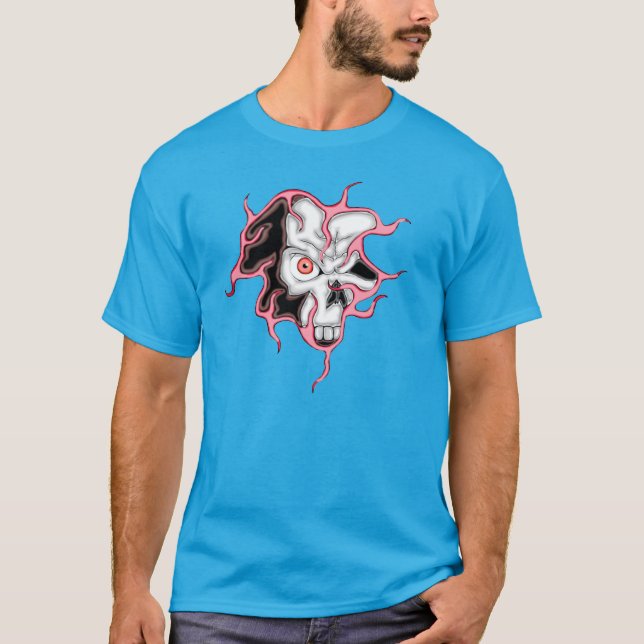 Camiseta Caveira na Parede (Frente)