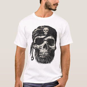 Camiseta Caveira Pirata