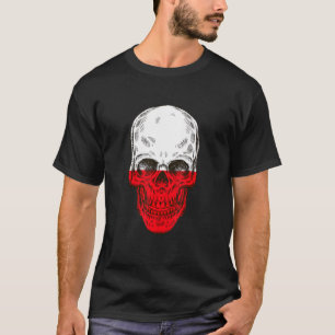 Camiseta Caveira Polônia Legal