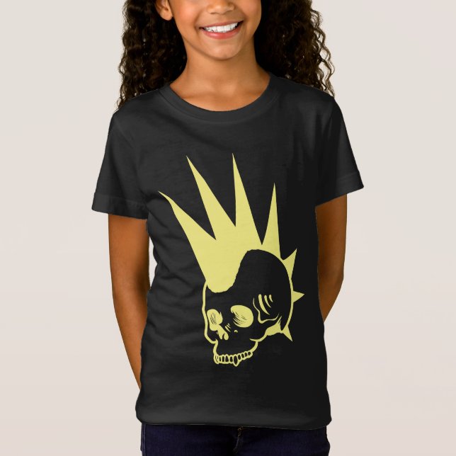 Camiseta Caveira sem Gaivota Personalizável (Frente)