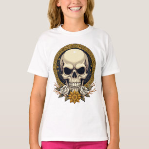 Camiseta Caveira Sinister: Uma Fusão De Assombração