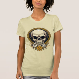 Camiseta Caveira Sinister: Uma Fusão De Assombração