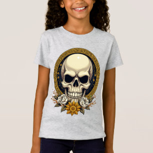 Camiseta Caveira Sinister: Uma Fusão De Assombração