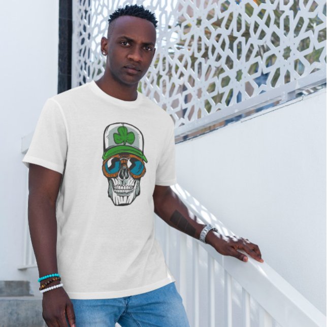 Camiseta Caveira Sortudo (Criador carregado)