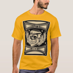 Camiseta "Caveiras com Asas"