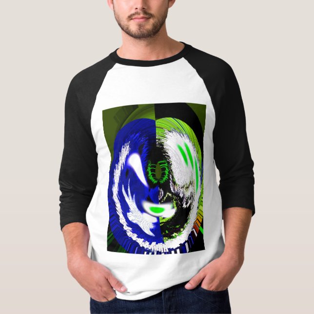 Camiseta Caverna de alienígena (Frente)