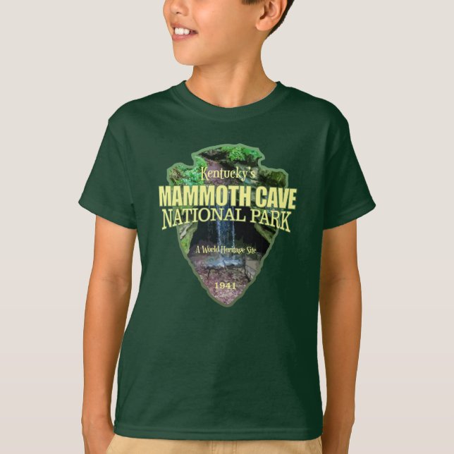 Camiseta Caverna de Mamute (Ponta de Seta) (Frente)