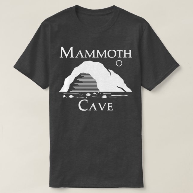 Camiseta Caverna Mammoth (Frente do Design)
