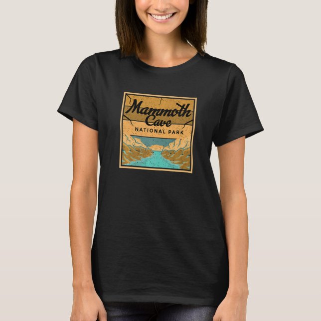 Camiseta Caverna Mammoth do Kentucky National Park Souvenir (Frente)