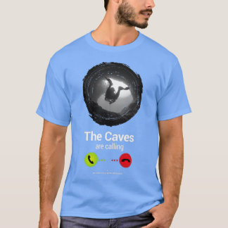 Camiseta Cavernas chamam Caverna Divino Oceano Freediving D
