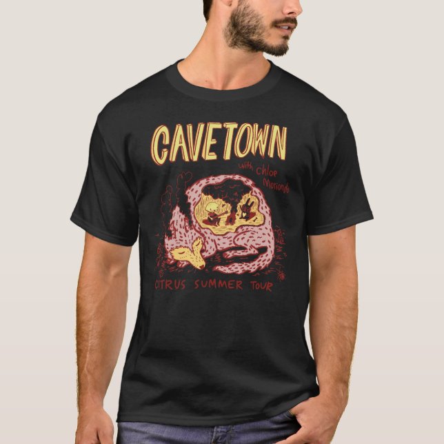 Camiseta Cavetown com Chloe Moriondo Citrus Summer Tour 20 (Frente)