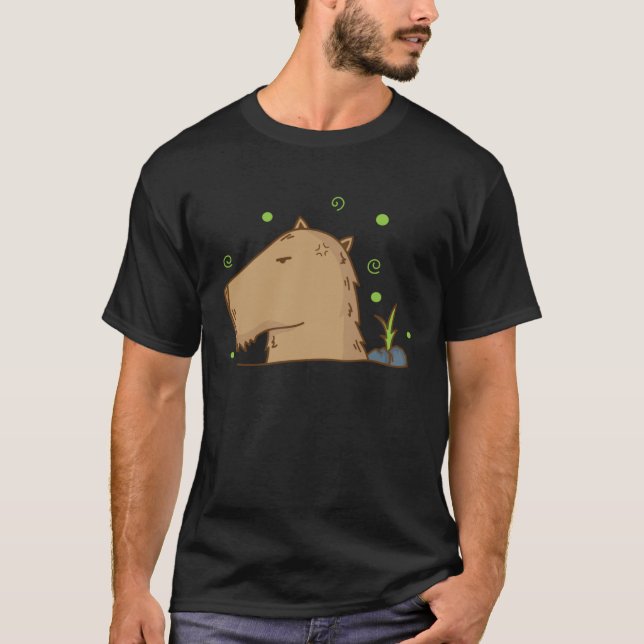 Camiseta Caviidae Guinea Pig in Hibernation (Frente)