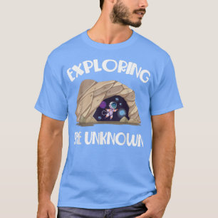 Camiseta Caving - Explorar O Desconhecido - Spelunking - As