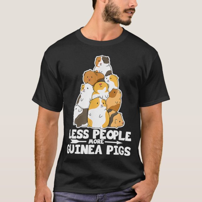 Camiseta Cavy Design for a Guinea Pig Lover  (Frente)