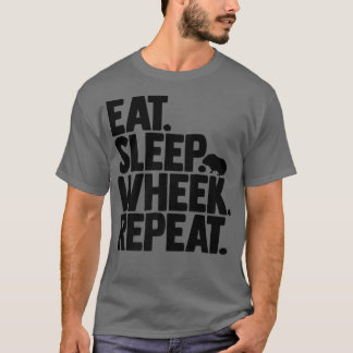 Camiseta Cavy Lovers Guinea Pig Owners Eat, Sleep, Wheek, R