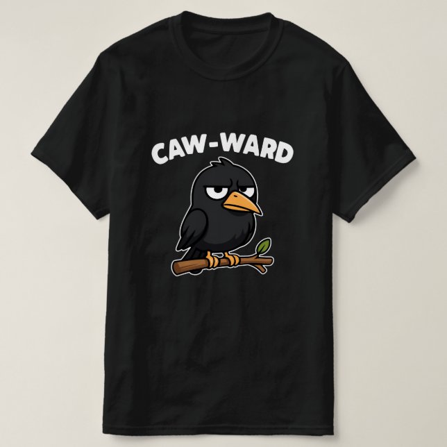 CAMISETA CAW-WARD! (Frente do Design)