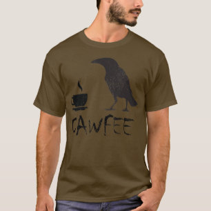 Camiseta Cawfee Coffee Love Quote Acffeine Addicted Drinker